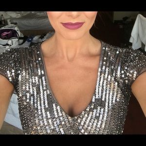 Adrianna Papell Sequin Dress