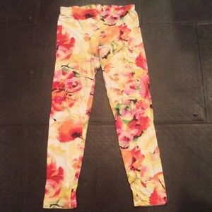 Floral designed leggings!