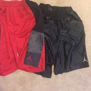 Two Jordan Brand Shorts