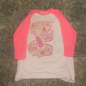 Put Your WarPaint On Baseball Tee