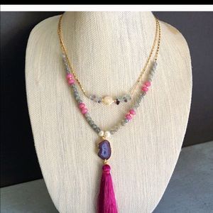FINAL SALE ON THIS 2XHP FUNCTION/FRINGE, AGATE, GEMSTONES, PEARLS