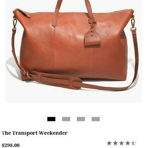 BRAND NEW Madewell Transport Weekender