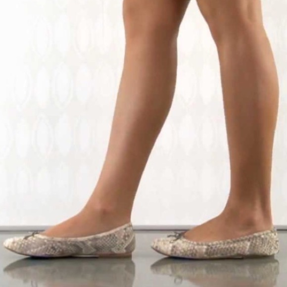 Sam Edelman Felicia Snake Skin Flats