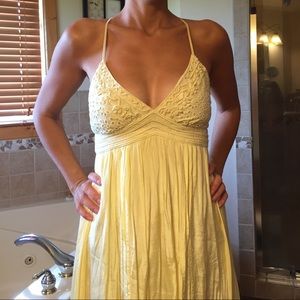 Cute yellow sun dress