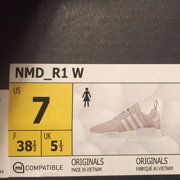Adidas NMD Runner Beige/Cream/Off White Size 7 - Picture 2 of 2