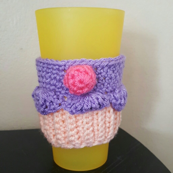 Cupcake Cup Cozy*** Super Cute**** - Picture 2 of 3