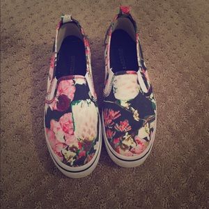 Floral sneakers