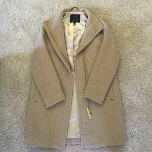 J Crew Stadium-Cloth Cocoon Coat