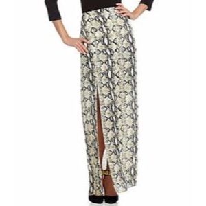 Gianni Bini Snakeskin Maxi Skirt