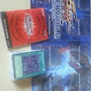 Yugioh zombie deck with game mat!
