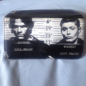 Sam and Dean Winchester Supernatural fold wallet