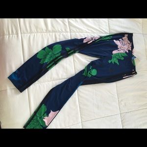 Adidas floral leggings
