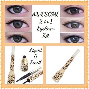 NEW Versatile eyeliner kit w/ pencil and liquid