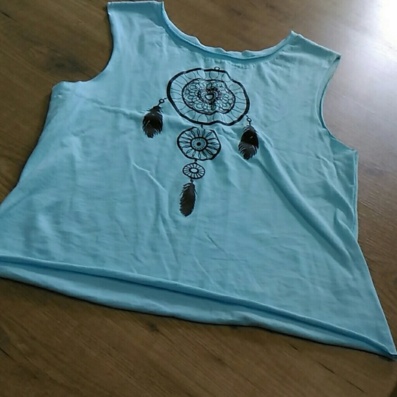 Blue Dreamcatcher Tank Top