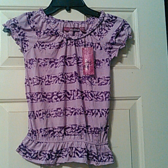 NWT Girls Small Epic Threads Lavender Blouse - Picture 1 of 2