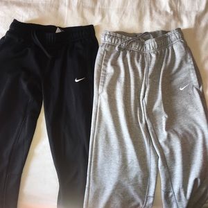 Two pairs of Therma-Fit Nike sweat pants