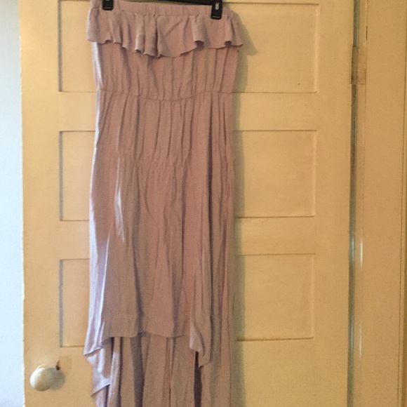 Pretty in purple Hi-lo dress