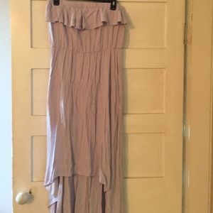 Pretty in purple Hi-lo dress