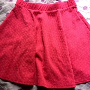 🔸FINAL PRICE🔸Pink Quilted Skater Skirt