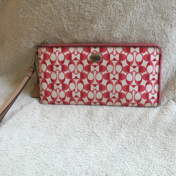 Large Coach Wristlet