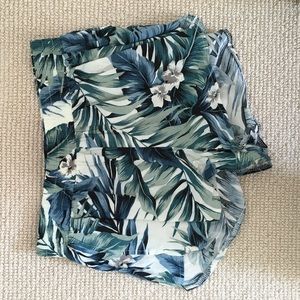 Tropical Fabric Shorts