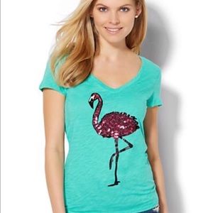 NY&CO flamingo tee