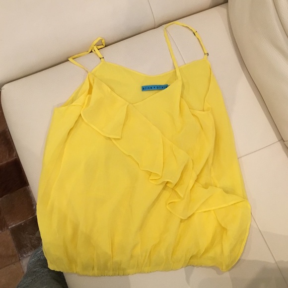 Alice and Olivia silk top - Picture 1 of 2