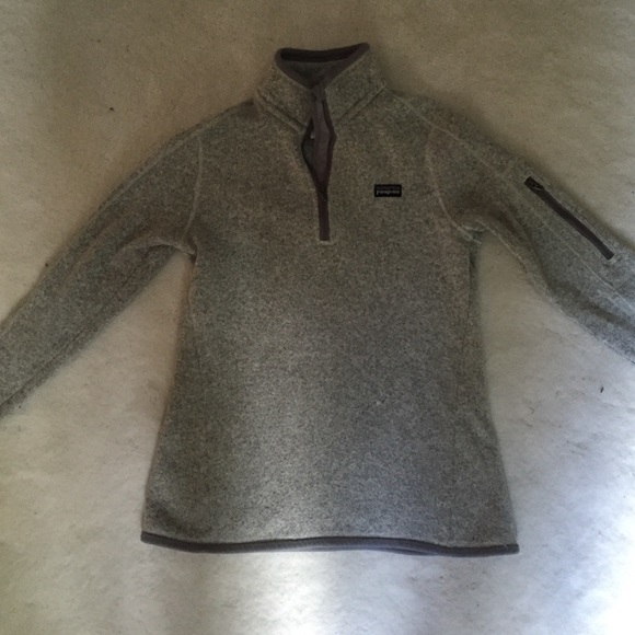 Grey Patagonia Pullover