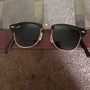 unisex fold up ray ban clubmasters