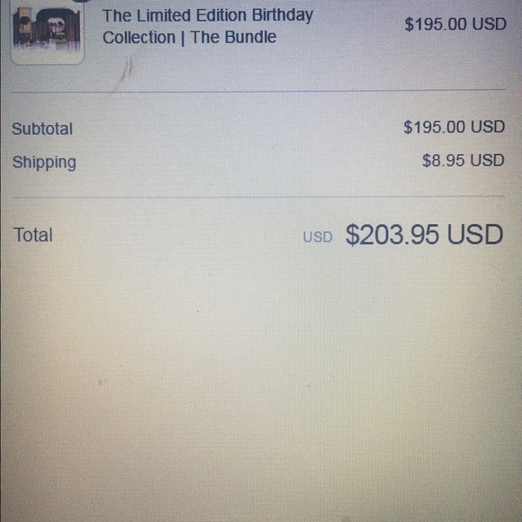 Kylie Birthday Bundle