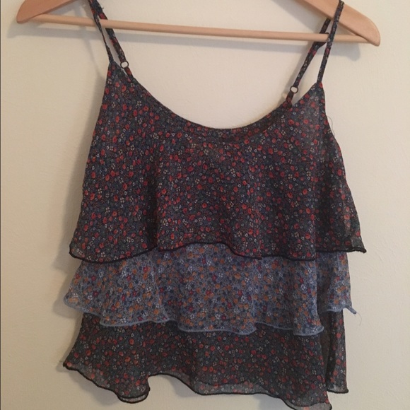 Floral Layered Tank Top