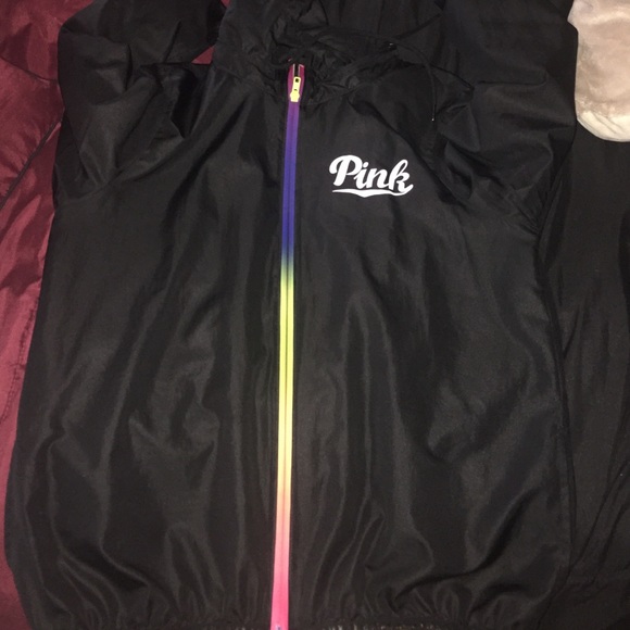 Pink windbreaker
