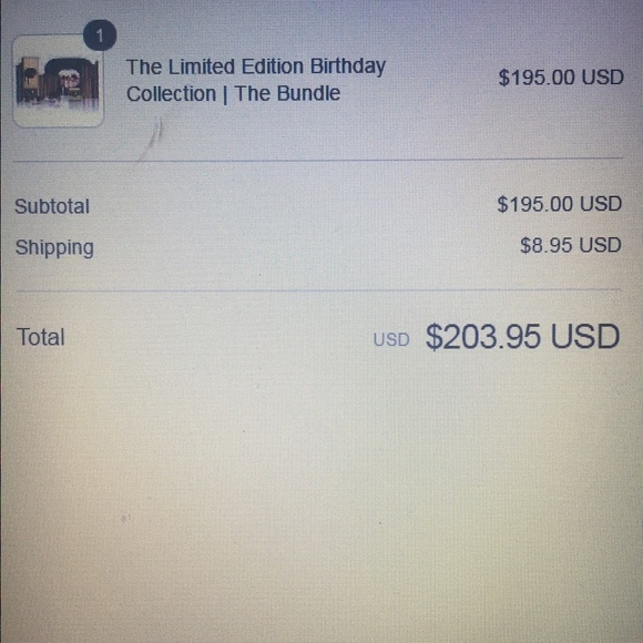 Kylie Birthday Bundle