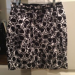 Adorable black and white skirt, Etcetera brand