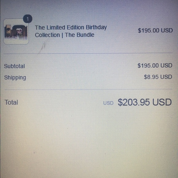 Kylie Birthday Bundle