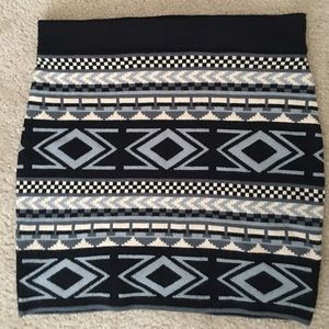 **HOLD FOR TRADE**Tribal mini skirt