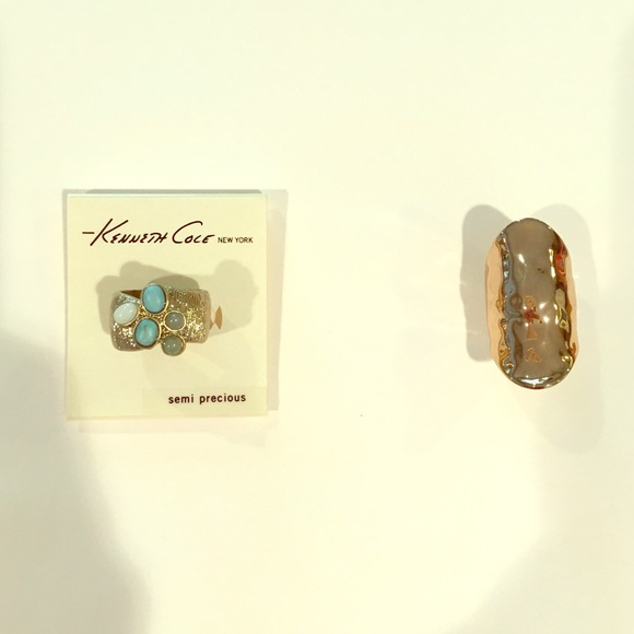 Set of two gold rings, NWT - Picture 1 of 3