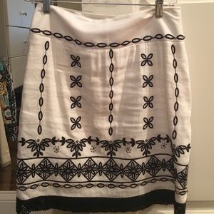 Black & white Etcetera skirt, lightly worn