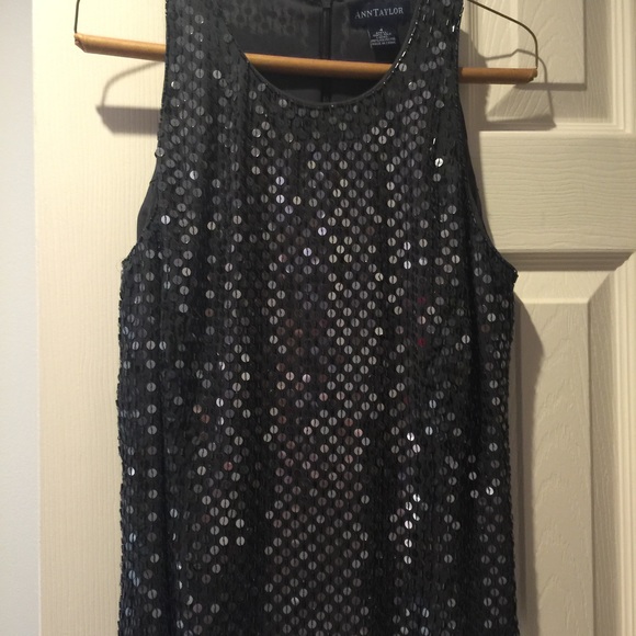 Sequined tank