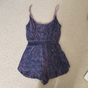 Floral romper from urban outfitters