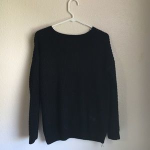 Thick Waffle Knit Sweater