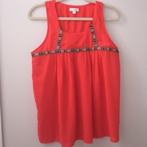 Sleeveless Sheer Blouse