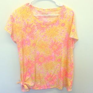 Lilly Pulitzer - Glin Top - Sunkissed - XL