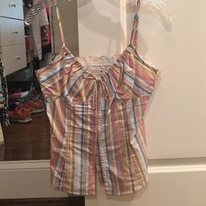 Striped Trina Turk blouse