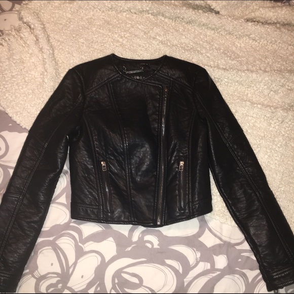 Blanc Noir Moto-Jacket, size medium