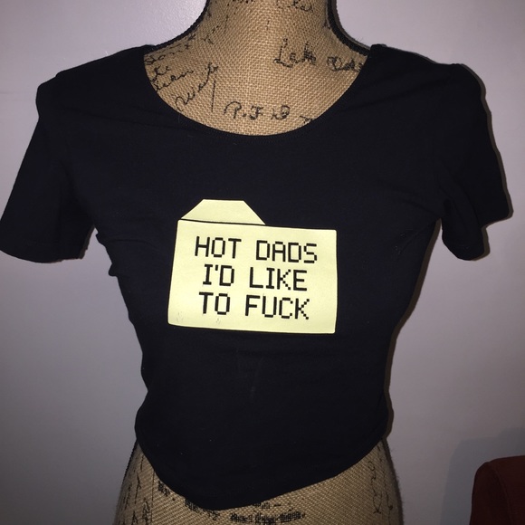 Hot Dads Crop Top