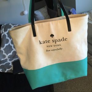 Kate Spade Canvas Tote