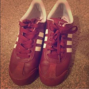 Maroon adidas