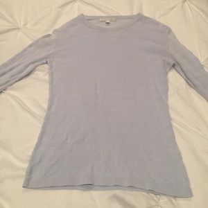 Light blue lightweight sweater
