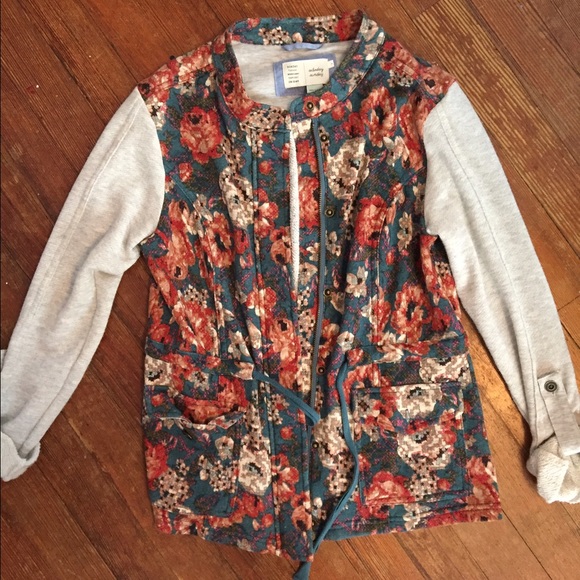 Anthropologie Quilted Bomber